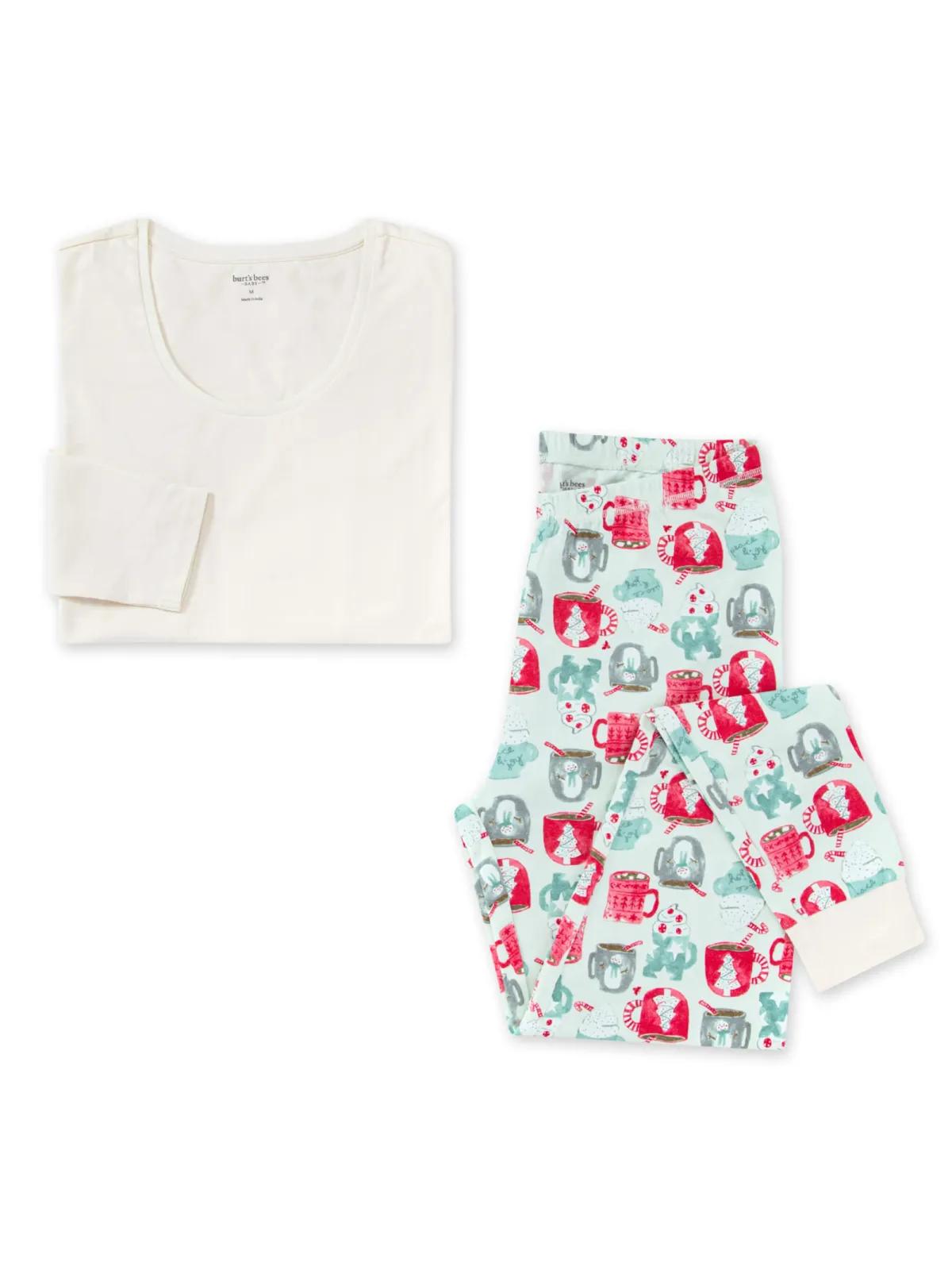 Adult Women's Pajama Set, Mugs of Happiness