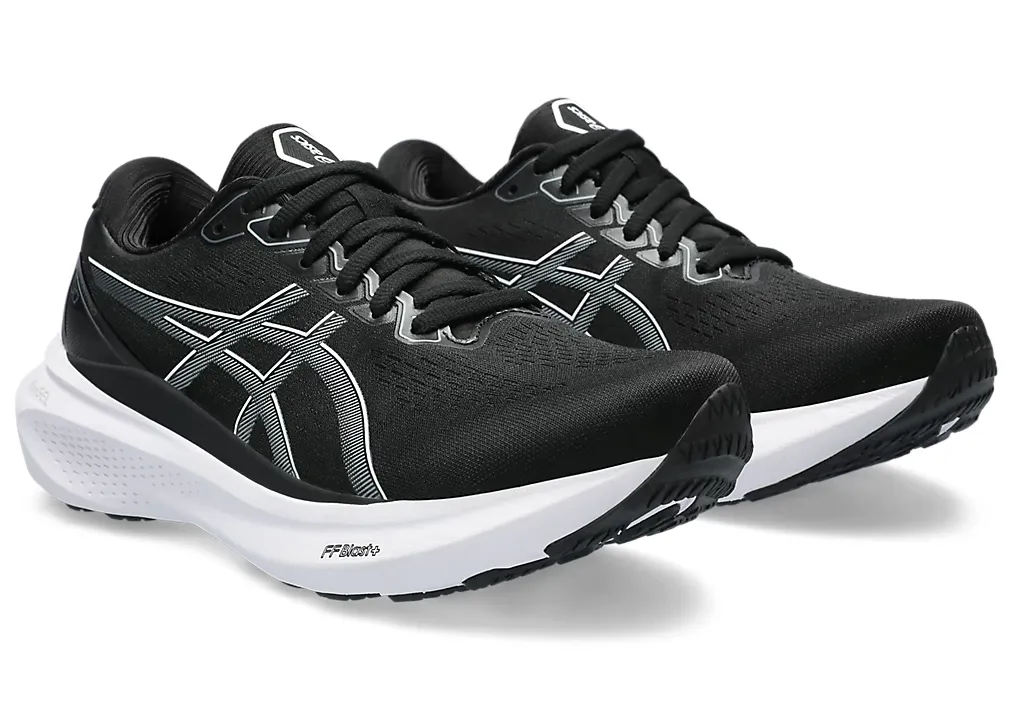 Asics Womens Trainer Gel-Kayano 30 Black/Sheet Rock