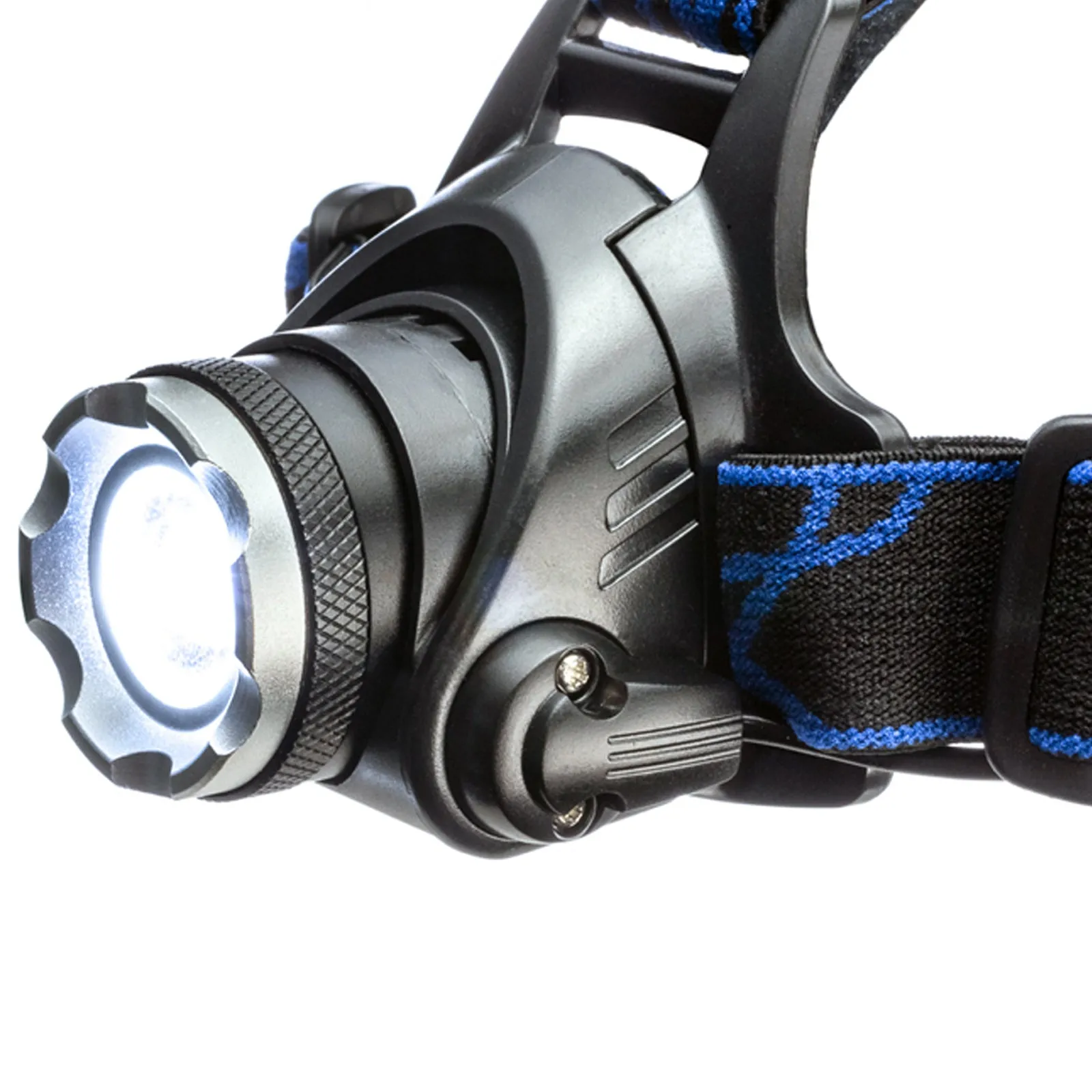 ASR Outdoor 1000 Lumen Zoom Rechargeable Pivoting Headlamp