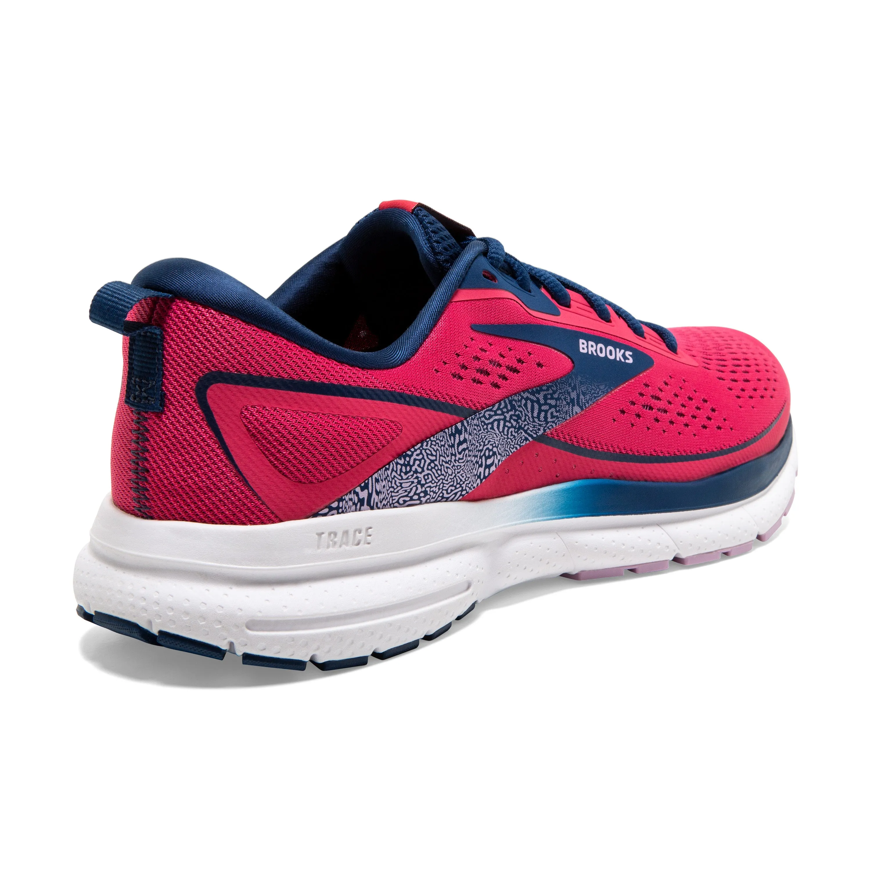 Brooks Womens Trainer Trace 3 Raspberry/Blue/Orchid