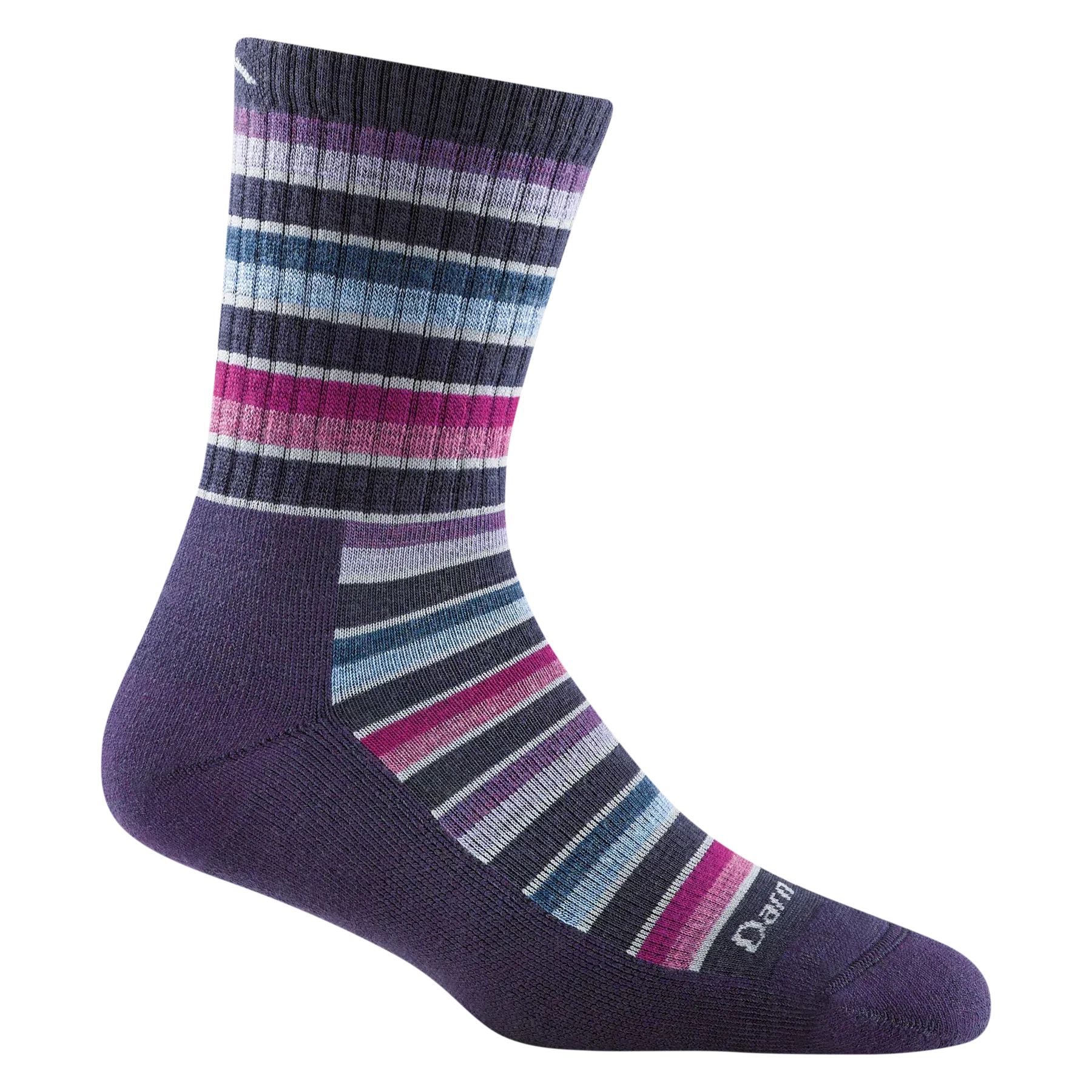 Darn Tough Women's Decade Stripe Micro Crew Midweight Hiking Sock