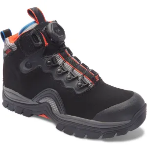 DC Shoes Mens Navigator LX Leather Waterproof Boots - Black