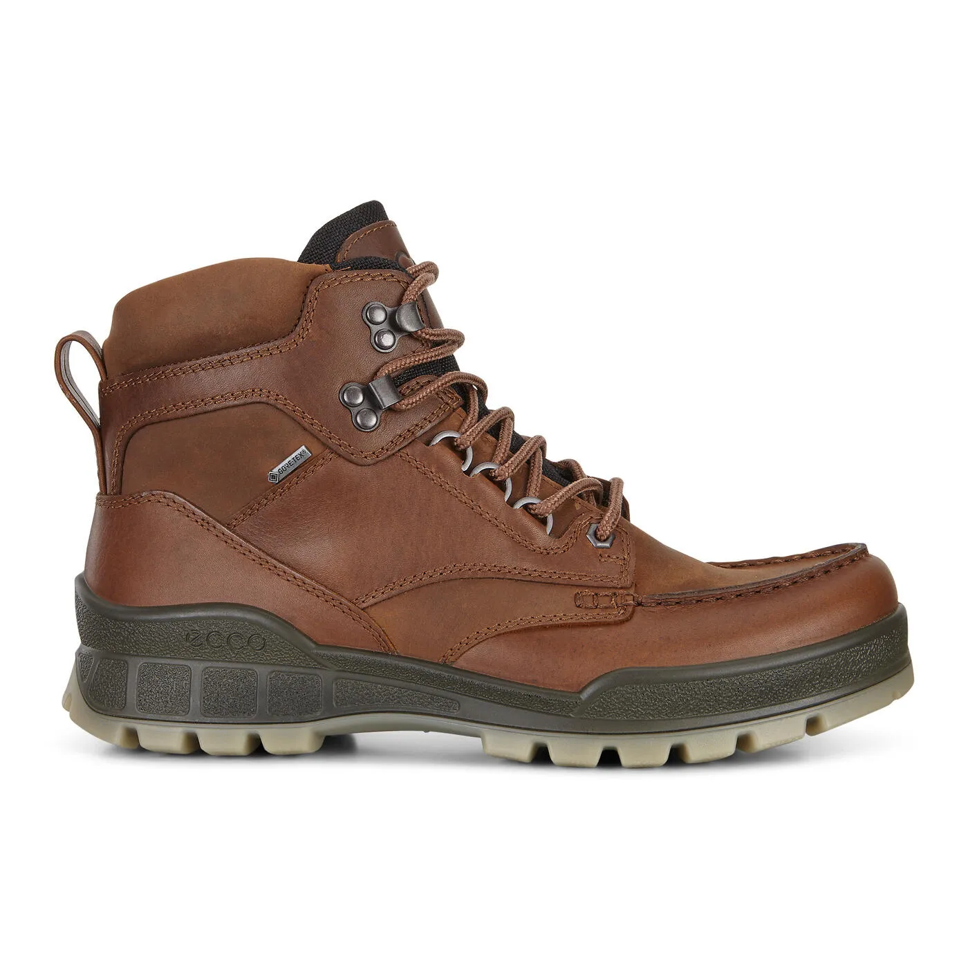 Ecco Men's Track 25 Mid in Bison/Bison