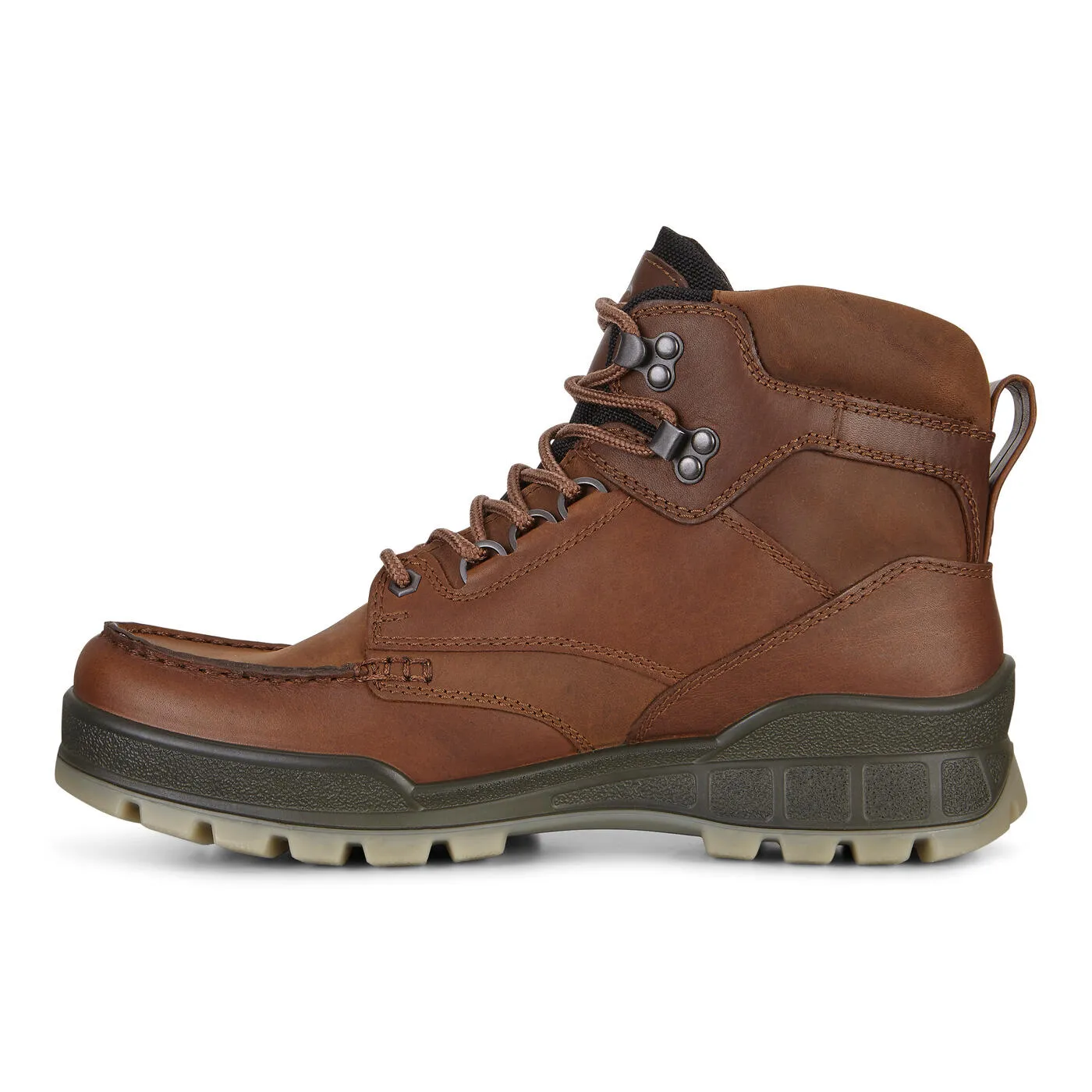 Ecco Men's Track 25 Mid in Bison/Bison