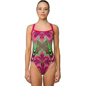 Maru - Whirled Away Pacer Flip Back Ladies Swimsuit - Pink