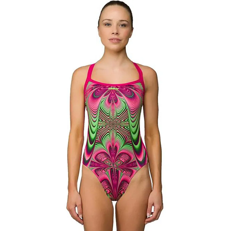 Maru - Whirled Away Pacer Flip Back Ladies Swimsuit - Pink