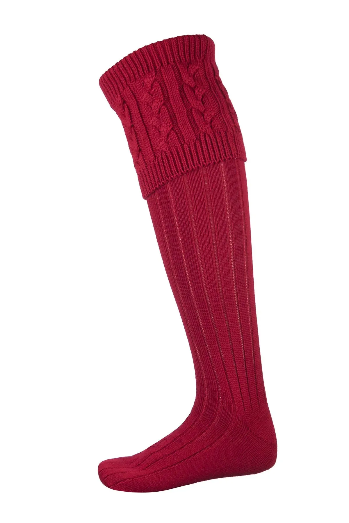 Mens Cable Knit Socks