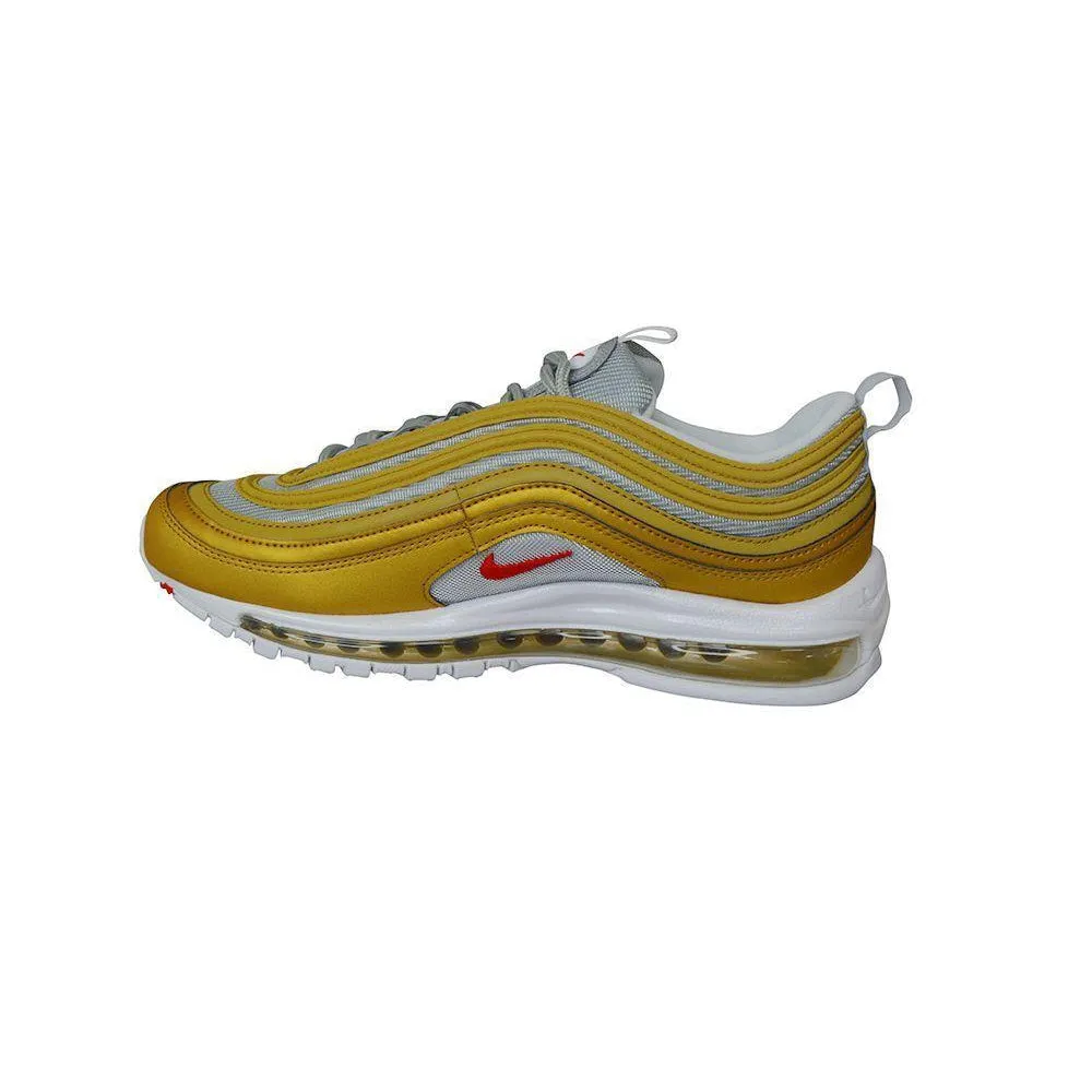 Mens Nike Air Max 97 SSL *RARE* - BV0306 700 - Metallic Gold University Red