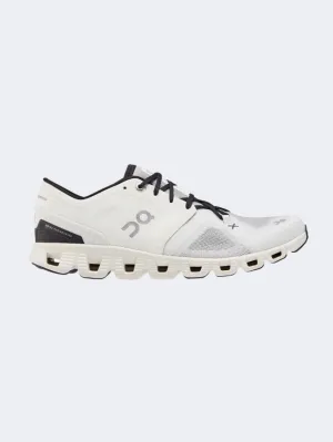 On Cloud X 3 Men Running Shoes White/Black