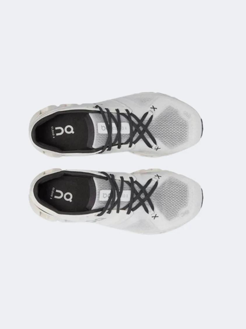 On Cloud X 3 Men Running Shoes White/Black