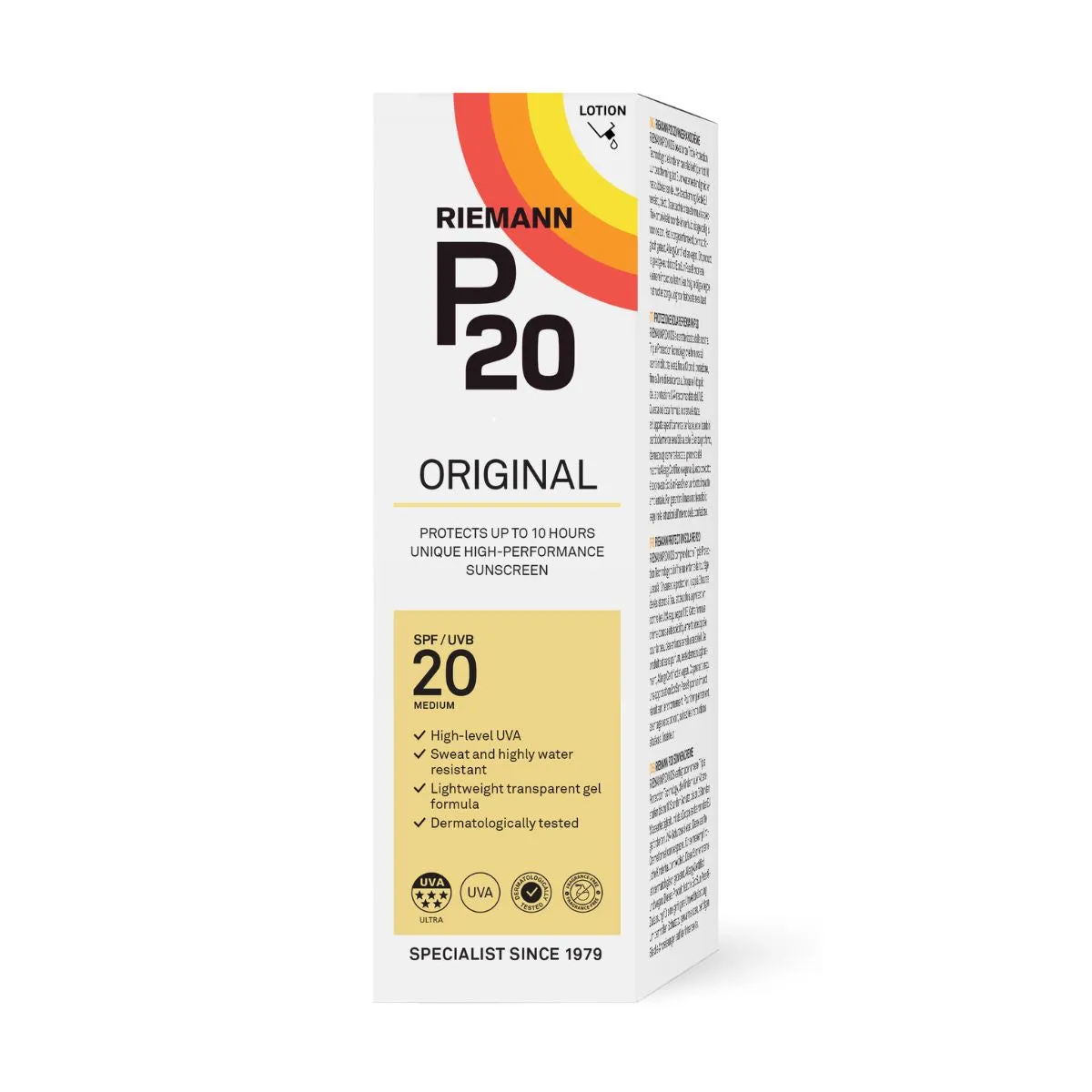 P20 Sun Protection SPF 20 Lotion 100ml