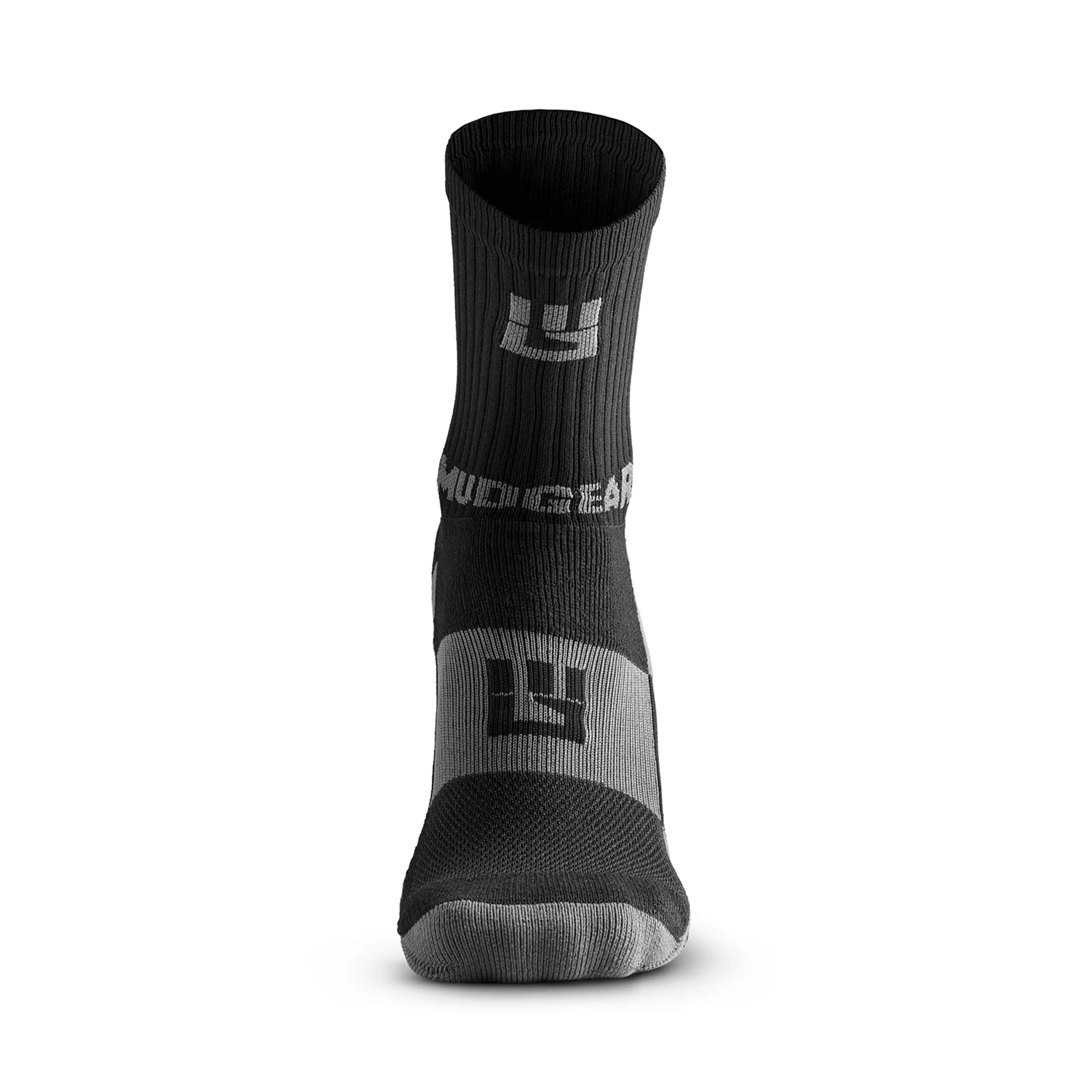 Performance Hiking/Trekking Sock - Black/Gray (2 Pair Pack)