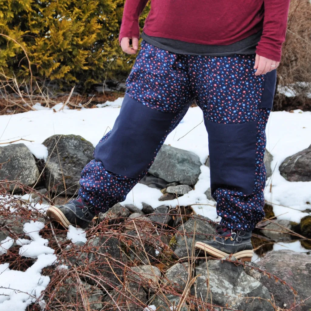 Rainhaven Pants Sewing Pattern - Adult ~ waterproof over-pants