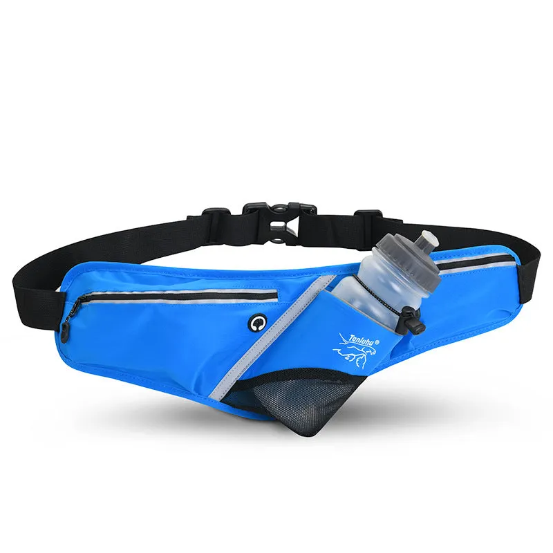 Running Waist Bag Lycra Sports Marathon Bag Outdoor Climbing Hiking Kettle Bag