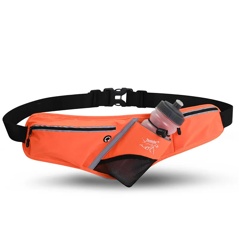 Running Waist Bag Lycra Sports Marathon Bag Outdoor Climbing Hiking Kettle Bag