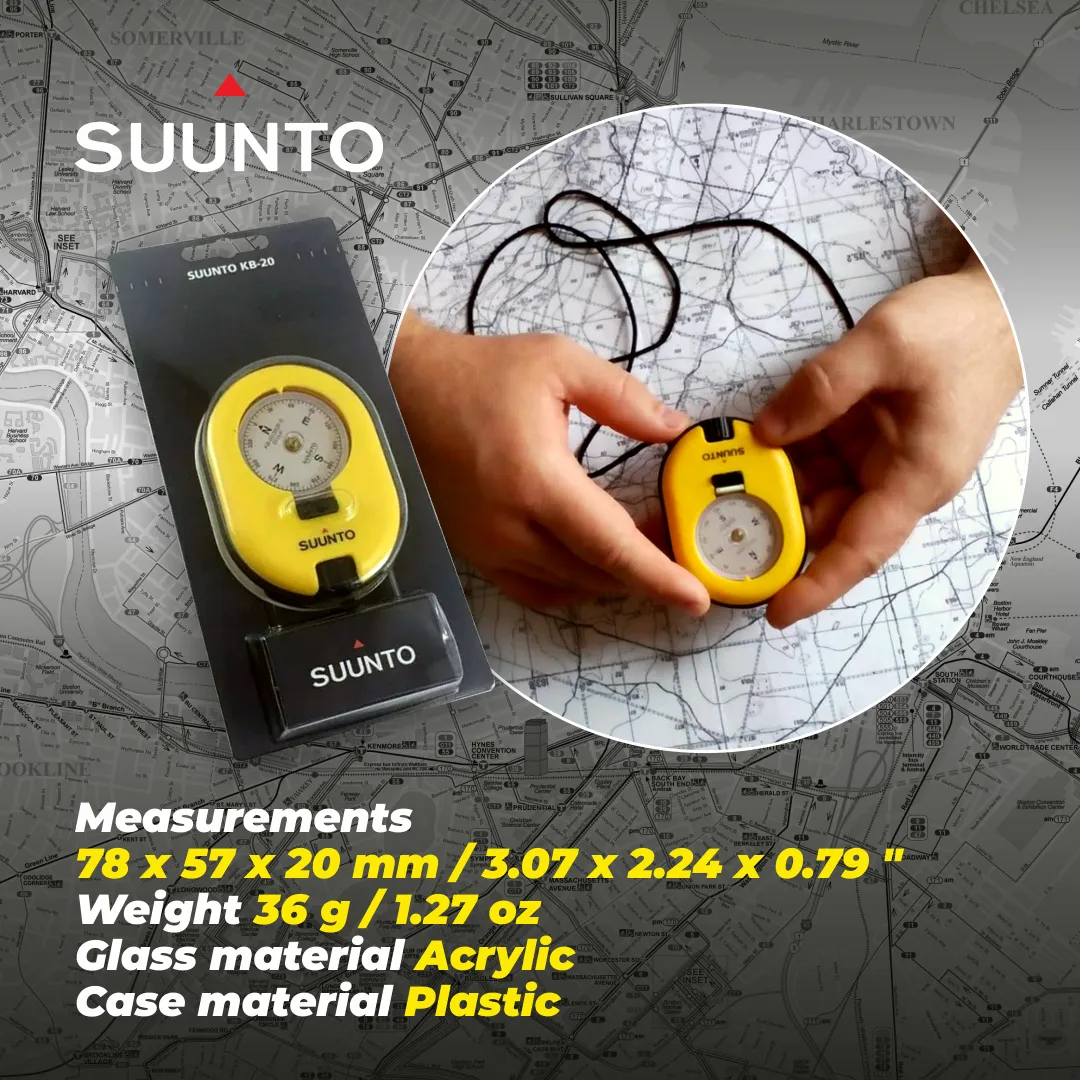 Suunto KB-20/360R G Yellow Compass (SS020419000)