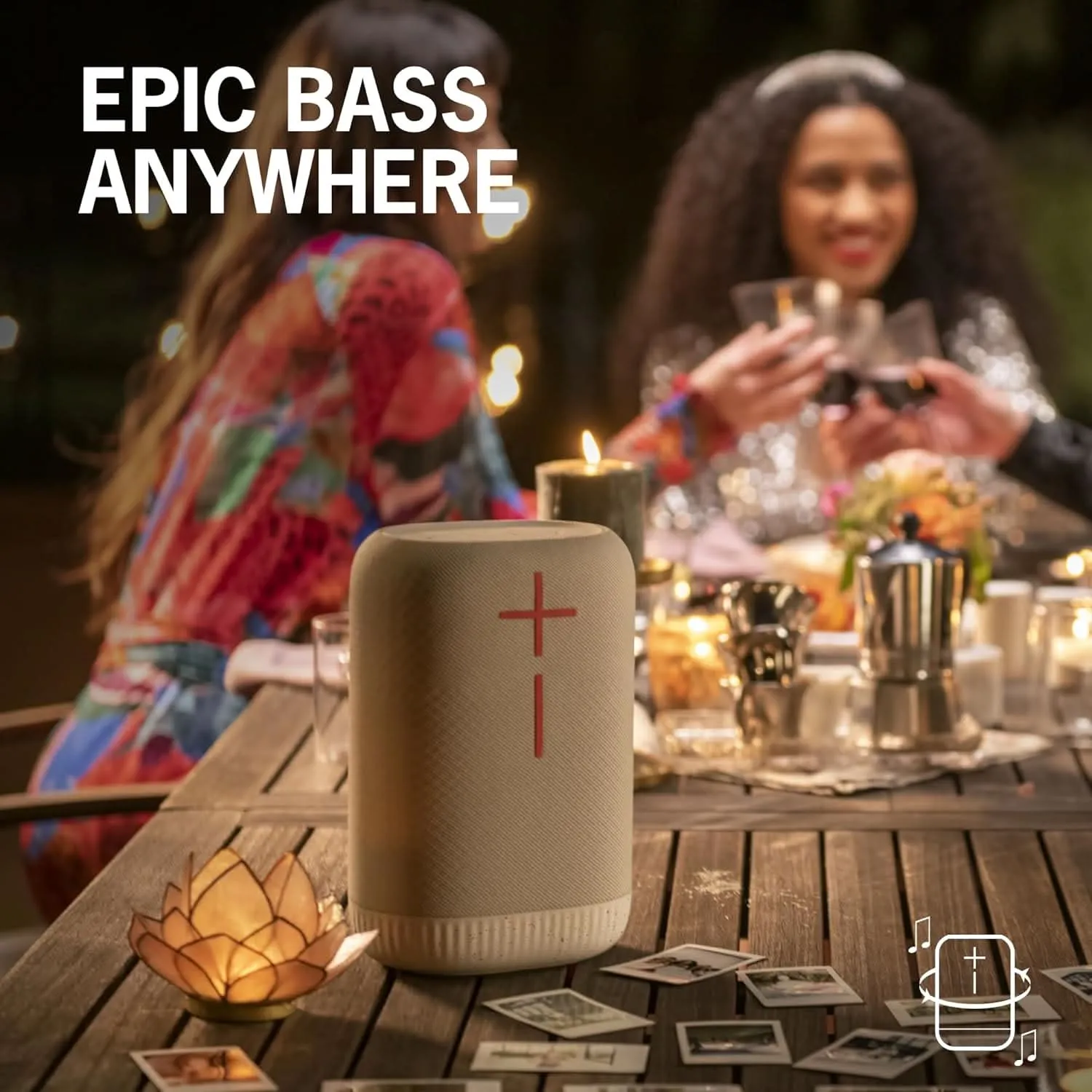 Ultimate Ears Epicboom Portable Bluetooth Speaker - White